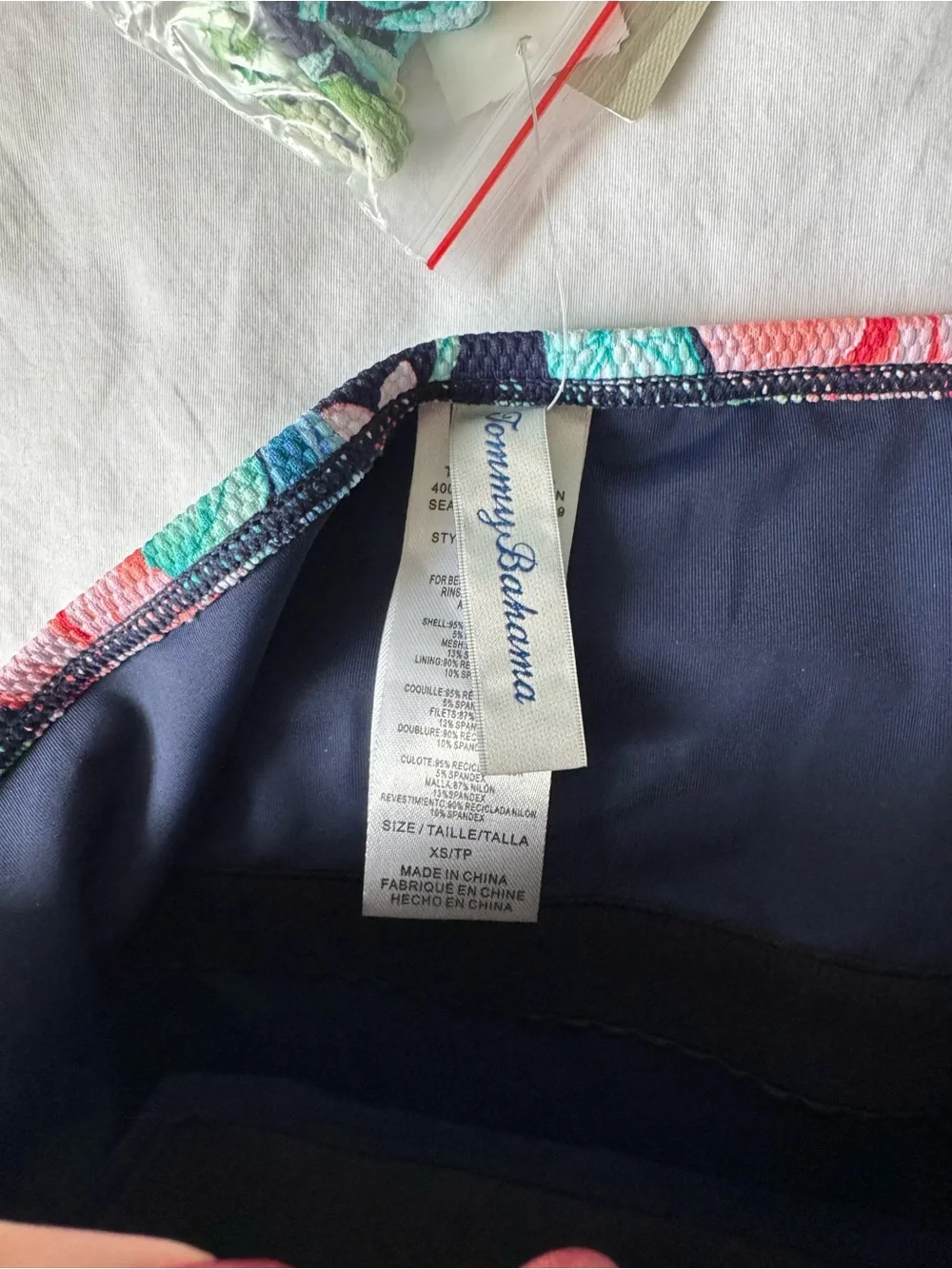 Tommy Bahama Island Cays Flora Bandini - Extra Small - NWT